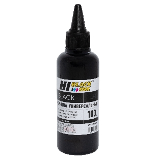 Чернила Hi-Black универсальные для HP (Тип H-V1), Bk, 0,1 л.