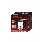 Чайник Sakura SA-2722BK 2,2л,стекло,черный, фото5