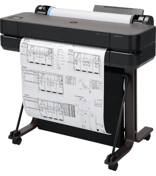 Плоттер струйный HP Designjet T630, A1, цветной, 24', 610 мм, 2400x1200 dpi, USB, Gigabit Ethernet, WiFi