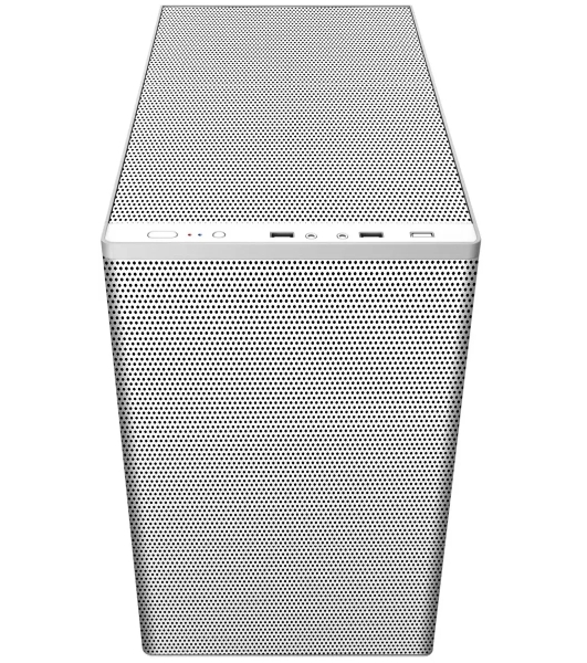 Компьютерный корпус Bloody BD-CC117F белый без БП mATX 5x120мм 1xUSB 2.0 1xUSB 3.0 audio bott PSU