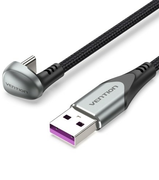 Кабель Vention USB 2.0 CM/AM 5A - 1м. U-образный
