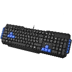Клавиатура Oklick 750G Frost War проводная, USB Type-A, чёрный, фото3