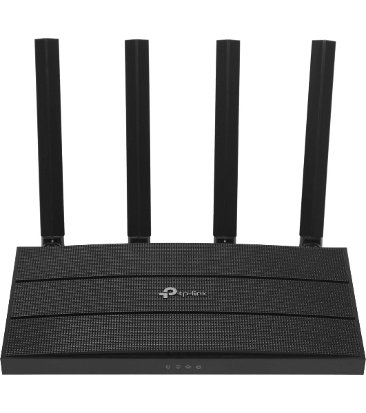 Роутер TP-Link AX1500 Dual-Band Wi-Fi 6 RouterSPEED: 300 Mbps at 2.4 GHz + 1201Mbps at 5 GHzSPEC: 4× Antennas, 1GHz Dual Core CPU, 1× Gigabit WAN Port + 3× Gigabit LAN Ports, 1024-QAM, OFDMAFEATURE: Tether App, WPA3, Access Point Mode, IPv6 Supported, IPTV, Bea