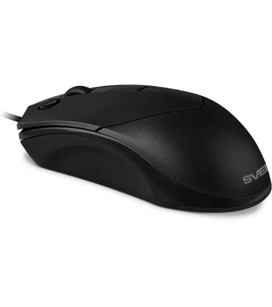 Мышь проводная SVEN RX-100 черный, 4000 dpi, USB, кнопки - 6