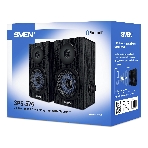 Акустическая система 2.0 SVEN SPS-576 черные (2x4W, Bluetooth, дерево), фото2