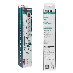 Сетевой фильтр Гарнизон EHLW-1 10А 1.8 м 5 розеток белый (21214), фото4