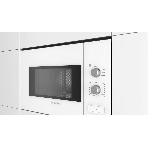 Встраиваемая микроволновая печь Bosch BFL 520MW0 белый, 20 л, 800 Вт, переключатели - поворотный механизм, фото4