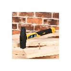 Молоток слесарный Deli DL442003 300 гр фибергласовая рукоять, фото3