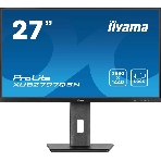 Монитор 27' Iiyama ProLite XUB2797QSN-B2 IPS 2560x1440, 100 Гц, 1 мс, 16:9, 300 кд/м², HDMI 2.0, DP 1.4, 3.5 Jack, USB-C (65 Вт), USB Hub (3x USB 3.0), Ethernet, динамики (2x2 Вт), Adaptive-Sync, черный, фото 1