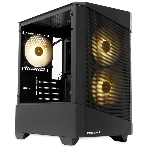 Компьютерный корпус HSPD M330, Mesh Mini-tower, черный, TG, 0.6 SPCC, 3x120mm ARGB mATX, mITX 175/330/160mm 2x2.5', 2x3.5', 4xPCI 1xUSB-A 3.0, 2xUSB-A1.0 365x216x405mm, фото10