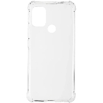 Чехол (клип-кейс) Brosco, для Motorola Moto G20, прозрачный moto-g20-hard-tpu-transparent, фото 1