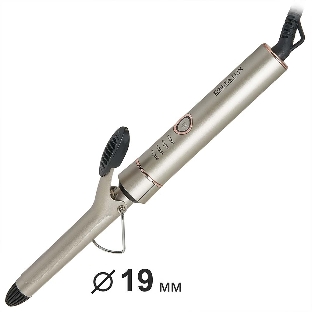 Щипцы для завивки волос DELTA LUX DE-5400 серый, 19 мм, 210 °C, 4 режима
