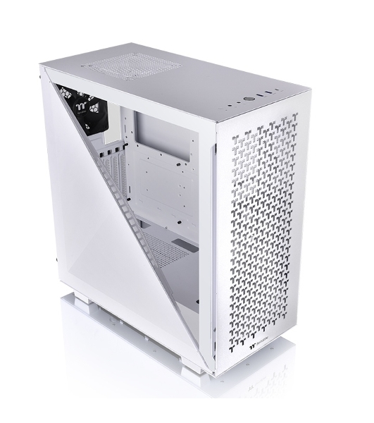 Компьютерный корпус Thermaltake Divider 300 TG Air Snow CA-1S2-00M6WN-02 Snow/Win/SPCC/Tempered Glass*1/Mesh Front Panel/120мм Standard Fan*2 (528610)