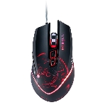 Мышь проводная Qumo Portal M39 черный, 3200 dpi, USB, кнопки - 6, фото 1
