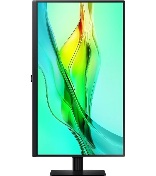 Монитор 27' Samsung ViewFinity S6 S60UD LS27D604UAIXCI IPS 2560x1440, 100 Гц, 5 мс, 16:9, 350 кд/м², 1xHDMI, 1xDP, 1xUSB-C, 3xUSB, 1x3.5 мм, черный