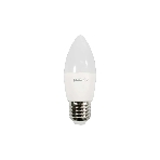 Лампа светодиодная JazzWay PLED-ECO-C37 5Вт свеча 4000К белый E27 400лм 230В, фото 1