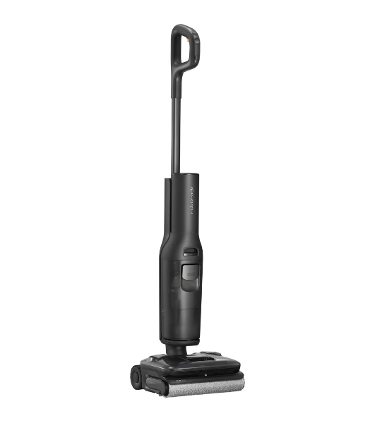 Пылесос вертикальный Roborock F25 Ace Pro черный, питание от аккумулятора, 240 Вт, уборка сухая/влажная, пылесборник 0.72 л