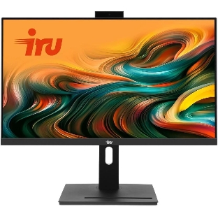 Моноблок IRU 23IM 23.8' Full HD i5 12450H (2) 16Gb SSD512Gb UHDG без ОС GbitEth WiFi BT 90W Cam черный 1920x1080