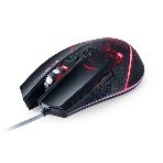 Мышь проводная Qumo Portal M39 черный, 3200 dpi, USB, кнопки - 6, фото2