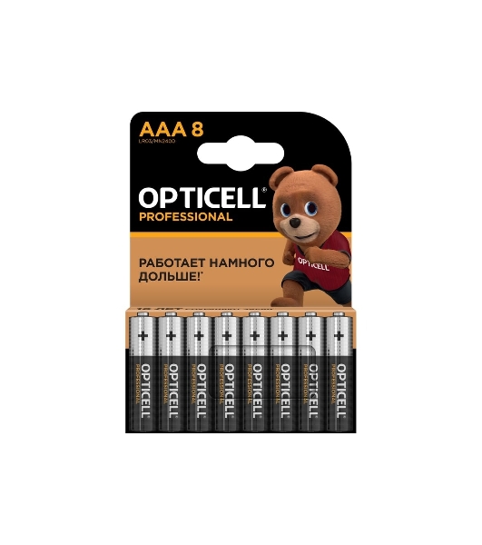 Батарея Opticell Professional AAA AAA (8шт) блистер