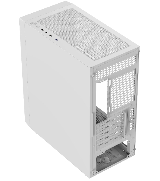 Компьютерный корпус Ocypus Gaммa C50 без БП белый (Gaммa-C50-WHG000XX-GL)