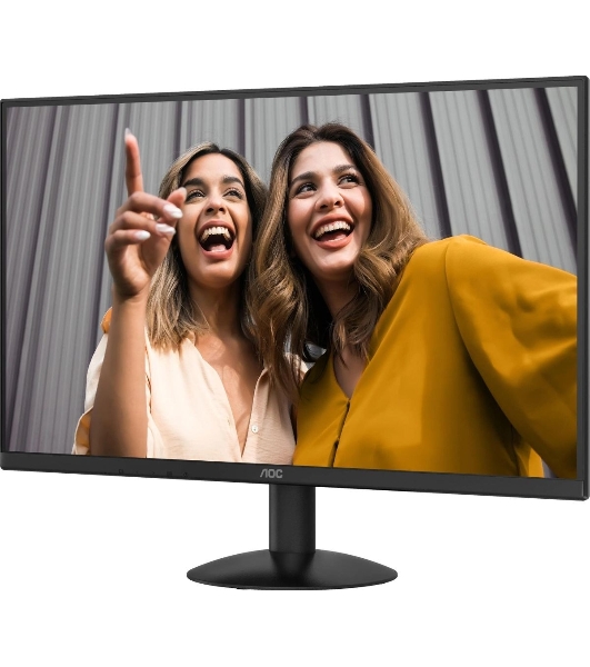 Монитор 23.8' AOC 24B30H3 IPS 1920x1080, 120 Гц, 4 мс, 16:9, 300 кд/м², HDMI, VGA, черный