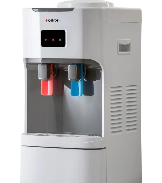 Кулер для воды HotFrost V115B, верхняя загрузка, нагрев 90 °С, охлаждение 10 °С, белый