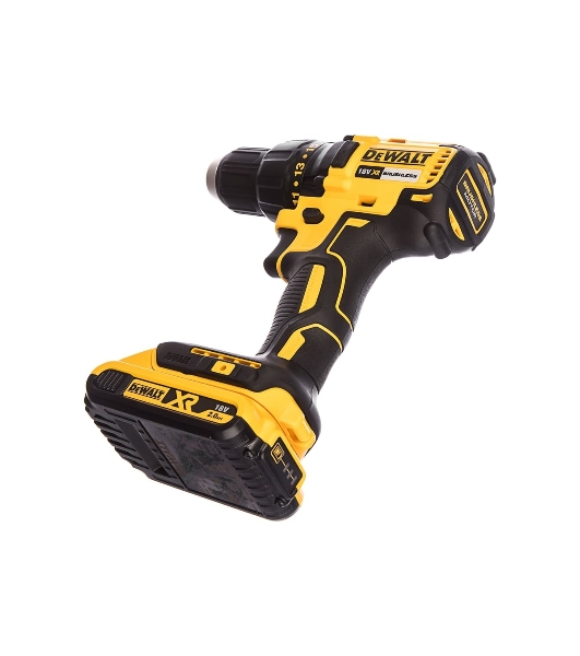 Аккумуляторная безударная бесщеточная дрель - шуруповерт XR DeWalt DCD777D2T-QW