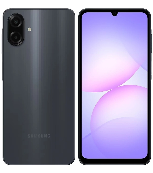 Смартфон Samsung Galaxy A07 4/64Gb, черный