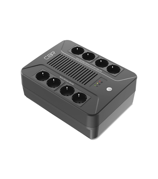 Источник бесперебойного питания CBR UPS-OFB-101E-650/650 ВА/390 Вт/8xSchuko CEE 7