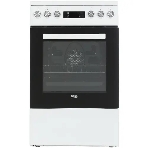 Плита электрическая Beko FSM57300GW белый, конфорок 4 электрических, духовка 55 л, 50 см x 85 см x 60 см, фото 1