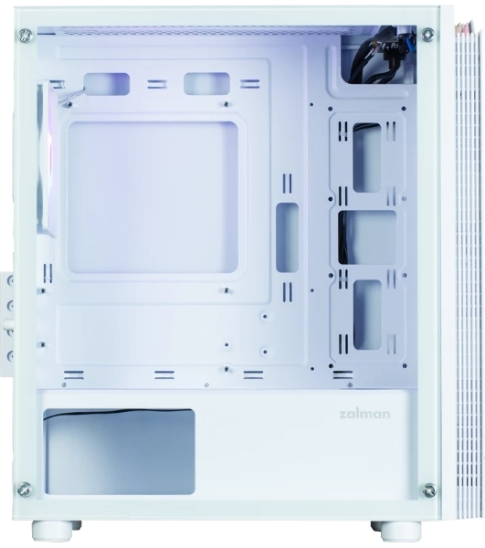 Компьютерный корпус Zalman T4 PLUS, MATX, белый, WINDOW, 1 x Combo (3.5'' or 2.5''), 1x3.5'', 2x2.5', 1xUSB 2.0, 2xUSB 3.0, REAR 1x120мм ARGB