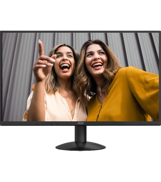 Монитор 23.8' AOC 24B30H3 IPS 1920x1080, 120 Гц, 4 мс, 16:9, 300 кд/м², HDMI, VGA, черный