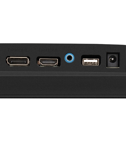 Монитор 23.8' ExeGate Combat EG2407C IPS 1920x1080, 165 Гц, 1 мс, 16:9, 300 кд/м2, 1xHDMI, 1xDP, 1x3.5 мм, черный
