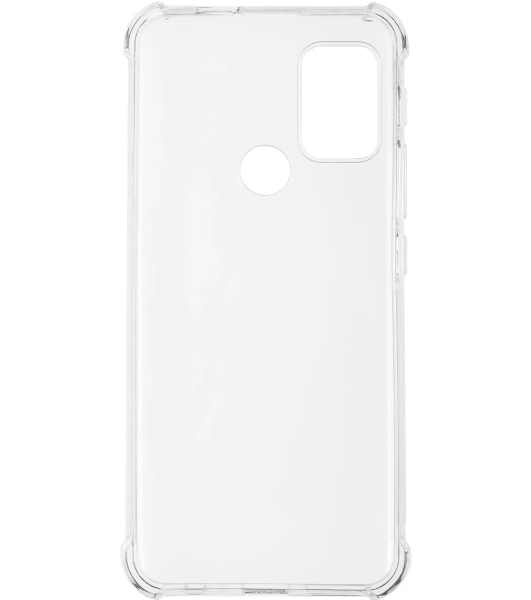 Чехол (клип-кейс) Brosco, для Motorola Moto G20, прозрачный moto-g20-hard-tpu-transparent