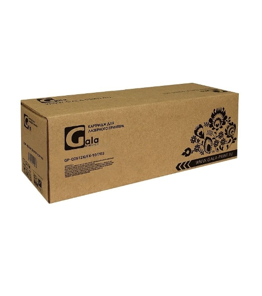 Картридж лазерный GalaPrint GP-Q2612X черный (3000 стр) для HP LJ 1010/1012/1015/1018/1020/1022/3015/3020/3030/3050/3052/3055/M1005/M1005MFP/M1319/M1319MFP Series Canon LBP2900/3000