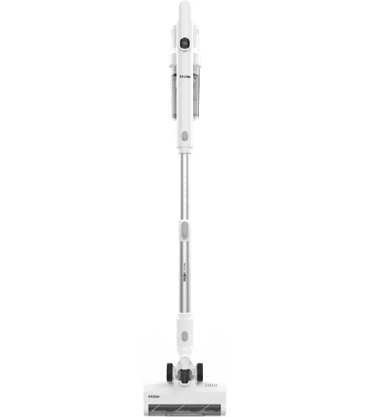 Пылесос вертикальный Haier HVC150 белый, питание от аккумулятора, 150 Вт, уборка сухая, пылесборник 0.8 л