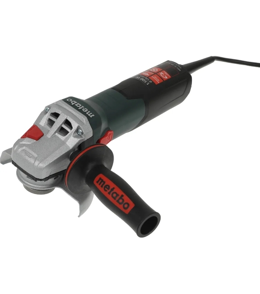 Угловая шлифовальная машина Metabo WEV 11-125 Quick 1100Вт 10500об/мин рез.шпин.:M14 d=125мм (603625000)