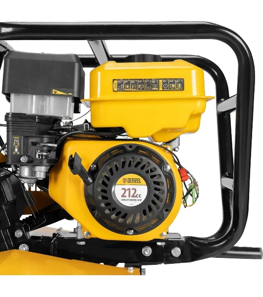 Мотоблок Denzel DPT-470S-PRO, 7 л.с., ремен.сцеп, фрез 3х4, ШОМ, передачи 4В/2Н