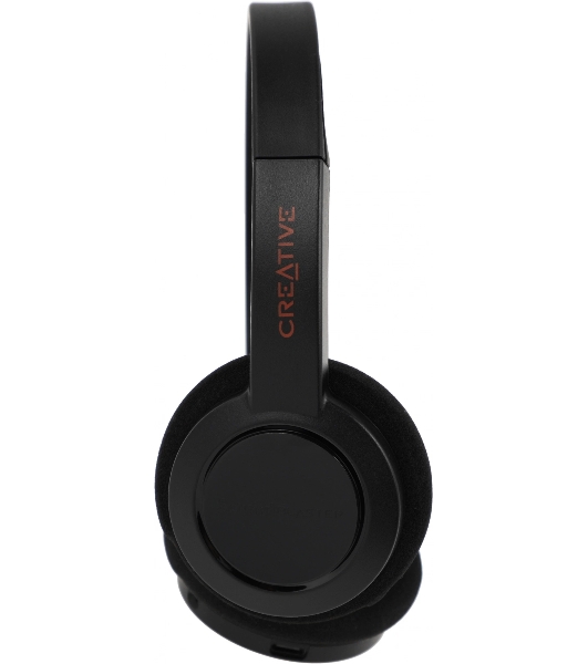 Беспроводные/проводные наушники Creative Jam V2 черный, накладные, Bluetooth + USB-C, до 22 ч