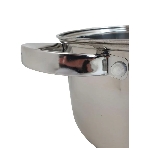Кастрюля WEBBER BE-157/2 из нержавеющей стали со стеклянной крышкой d=20; 3.5 л (12), фото3