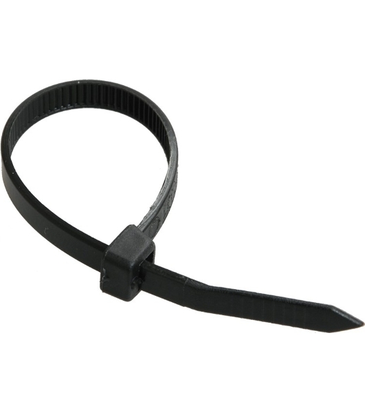 Хомут кабельный IEK UHH32-D076-500-100 7.6х500 нейл. черный (уп. 100 шт)