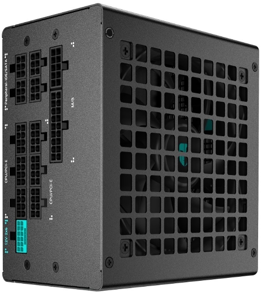 Блок питания Deepcool/GamerStorm PQ1200G (ATX 3.1, 1200W, Full Cable Management, PWM 120мм fan, 80 PLUS GOLD, Active PFC + Half Bridge + DC/DC, Full Japanese Capasitors, Gen5 PCIe) RET