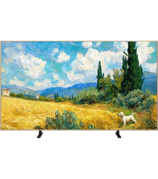 Телевизор TCL 75A400 Pro QD-Mini LED, 75', бежевый, QLED, 4K Ultra HD, 144Hz, Google TV, 3Gb/32Gb