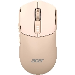Мышь беспроводная Acer OMR312 розовый, 3200 dpi, радиоканал, Bluetooth, USB, кнопки - 5, фото 1