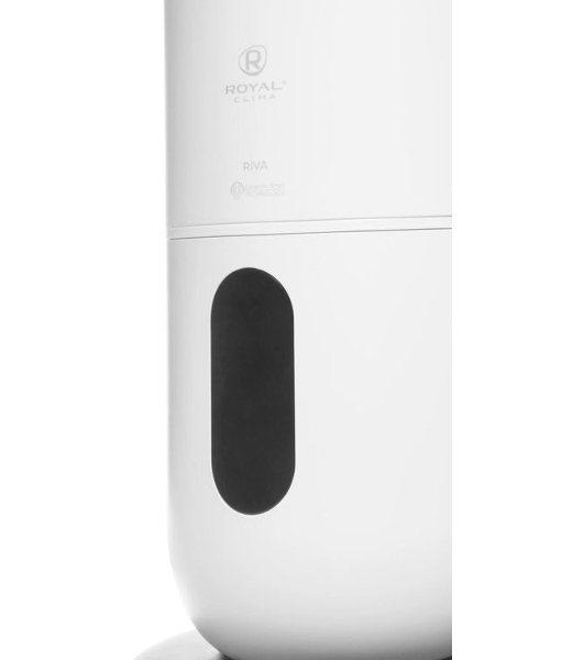 Увлажнитель воздуха Royal Clima RIVA RUH-RV300/8.0E-WT белый, 30 м², 8 л, ультразвуковой, гигростат, ароматизация, пульт ДУ, ночной режим, верхний залив воды