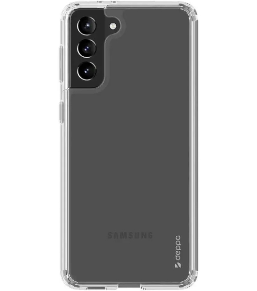 Чехол (клип-кейс) Deppa для Samsung Galaxy S21+ Gel Pro прозрачный (870032)