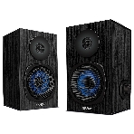 Акустическая система 2.0 SVEN SPS-576 черные (2x4W, Bluetooth, дерево), фото 1