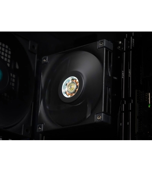 Кулер для процессора DEEPCOOL AN400 черный 92мм алюминий+медь 2900rpm 31db 4-pin 150W 52,5мм