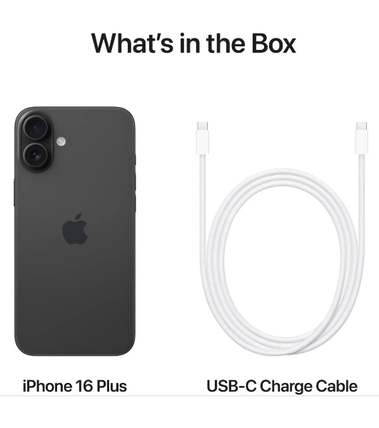 Смартфон Apple iPhone 16, 8/128Gb, черный